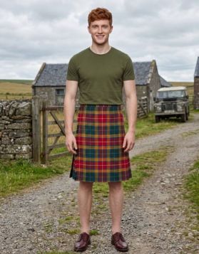 Baxter Tartan Kilt with Roots in Fife's Baking Trade