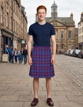 Jackson Tartan Kilt with Lowland and Border Roots