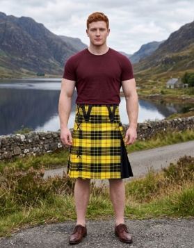 MacLeod of Lewis Box Pleated Hybrid Kilt
