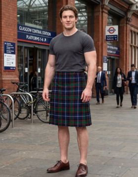 MacRae Hunting Tartan Kilt