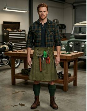 Men's Work Utility Kilt