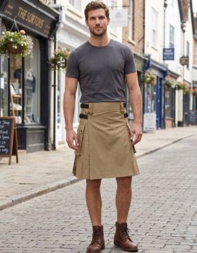 Men's Worn Evolutive Utility Kilt