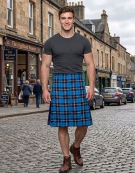 Ramsay Blue Tartan Kilt