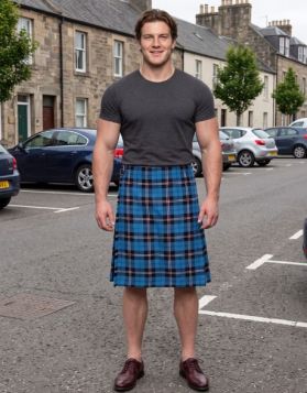 Rangers Tartan Kilt