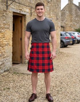 Robertson Red Tartan Kilt
